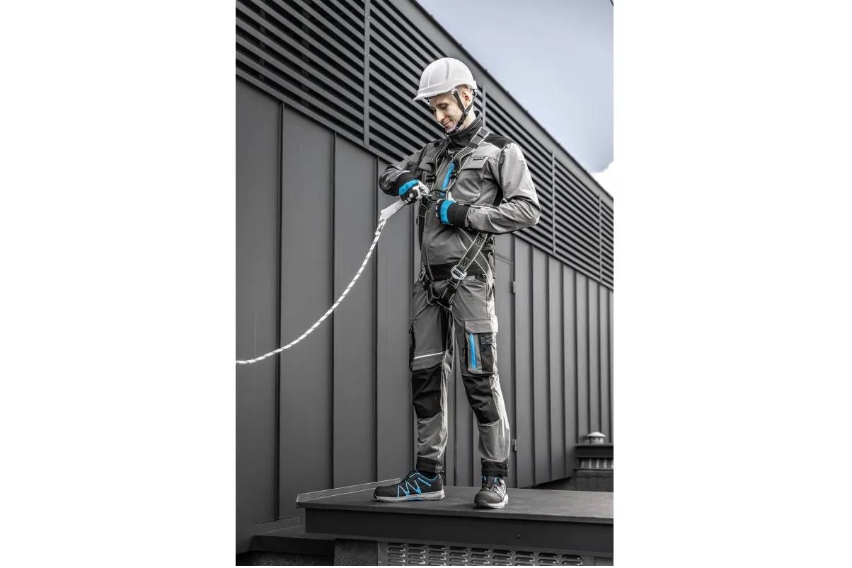 Брюки рабочие Hoegert TAUBER HT5K812-L 4-way stretch 92% полиамид, 8% эластан темно-серый, L (52) - 423985