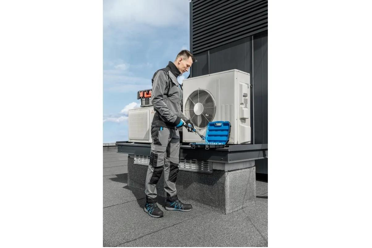 Брюки рабочие Hoegert TAUBER HT5K812-L 4-way stretch 92% полиамид, 8% эластан темно-серый, L (52) - 423989