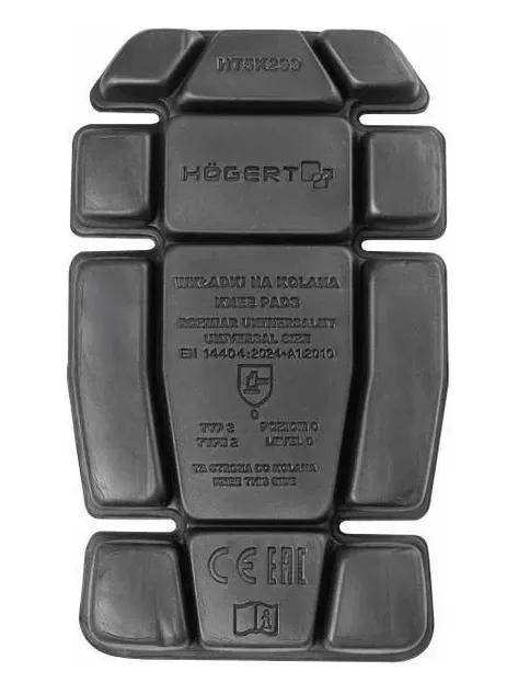 Наколінники захисні Hoegert ROTH SLIM HT5K299 EVA чорні (2 шт. в упаковці) - 425034
