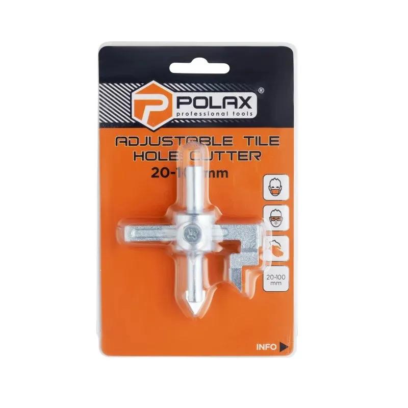 Циркуль Polax під дриль для різання плитки 20-100 мм (34-001) - 425407