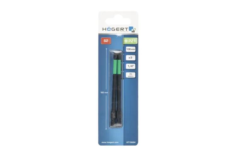 Бита ударная, PZ3, 100, HT1S686 уп 2 шт Hoegert - 425992