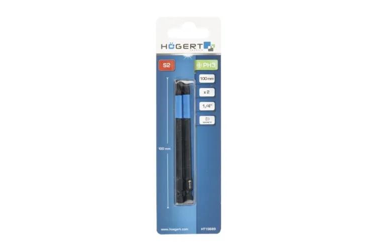 Біта ударна, PH3, 100, HT1S689 уп 2 шт Hoegert - 425998
