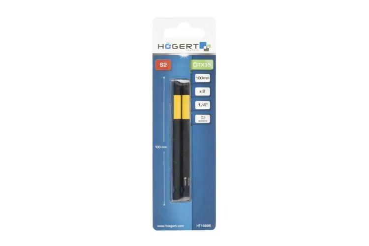 Біта ударна Torx, TX35, 100, HT1S696 уп 2 шт Hoegert - 426012