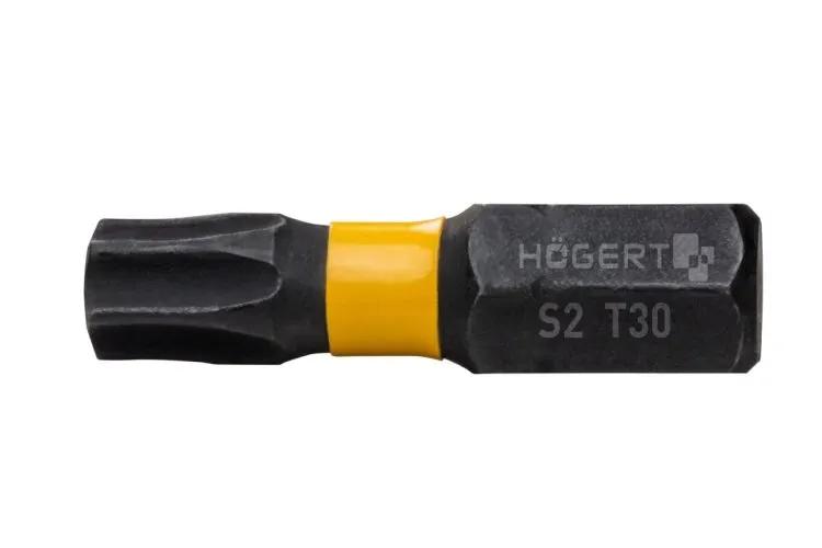 Бита ударная, Torx, TX30, 25, HT1S702 уп 20 шт Hoegert - 426024