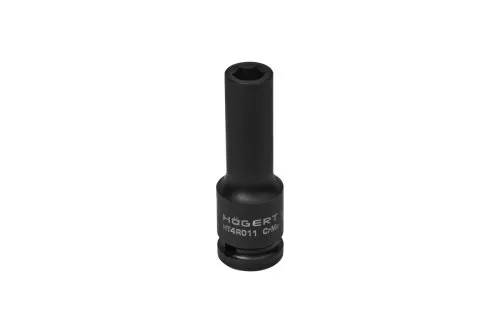 Головка ударна подовжена Hex 1/2", CrMo, 11, HT4R011 уп 1 шт Hoegert - 426374