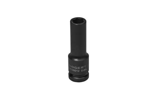 Головка ударная удлиненная Hex 1/2", CrMo, 12, HT4R012 уп 1 шт Hoegert - 426376