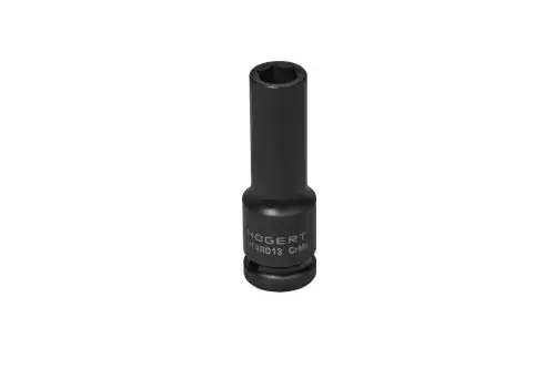 Головка ударная удлиненная Hex 1/2", CrMo, 13, HT4R013 уп 1 шт Hoegert - 426378