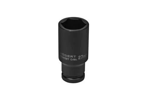 Головка ударная удлиненная Hex 1/2", CrMo, 27, HT4R027 уп 1 шт Hoegert - 426402