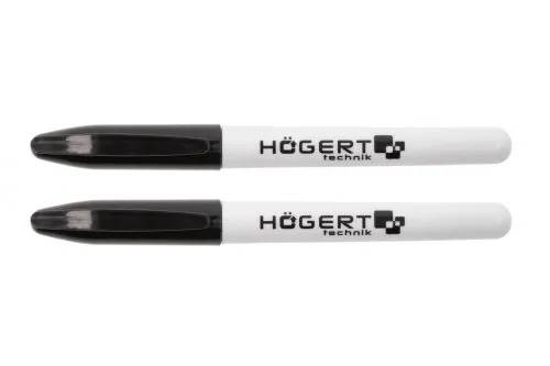 Маркер перманентний чорний, HT3B779 уп 2 шт Hoegert - 426679