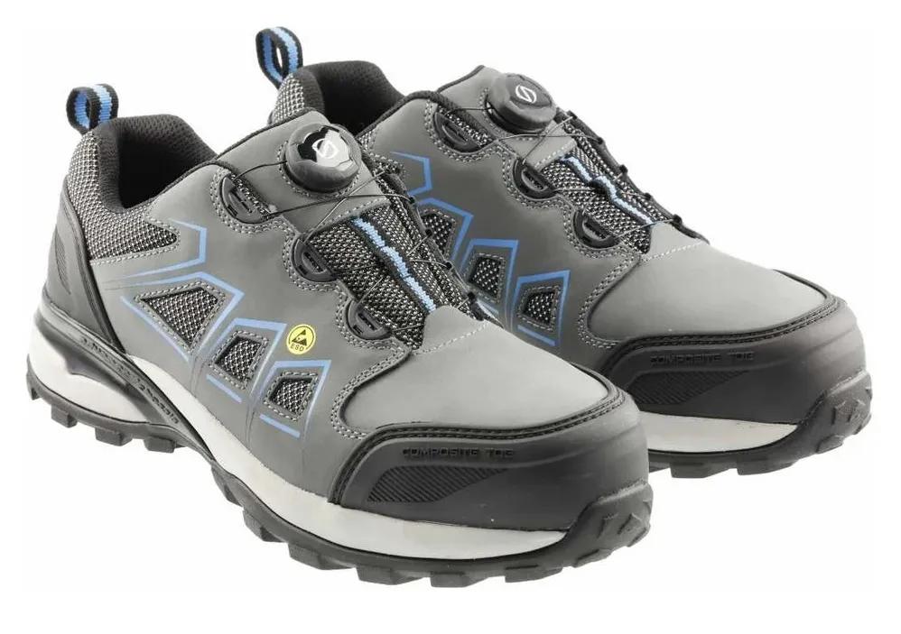 Напівчеревики робочі Hoegert FULDE HT5K577-40 LACE SYSTEM S3S SR FO ESD, 40 - 429272