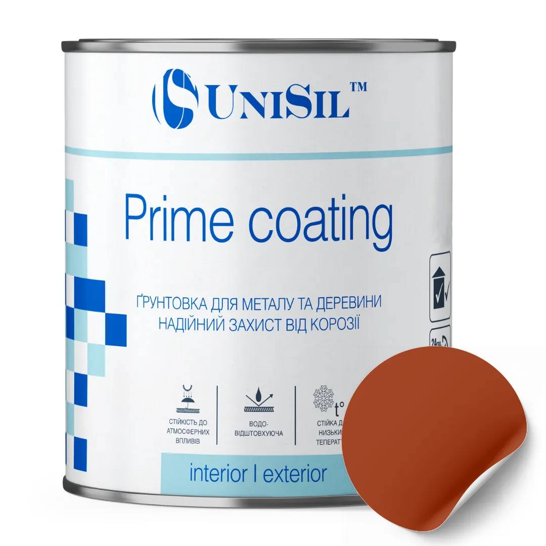 Ґрунтовка UNISIL "Prime Coating", ГФ-021, сіра, 12 кг - 430351