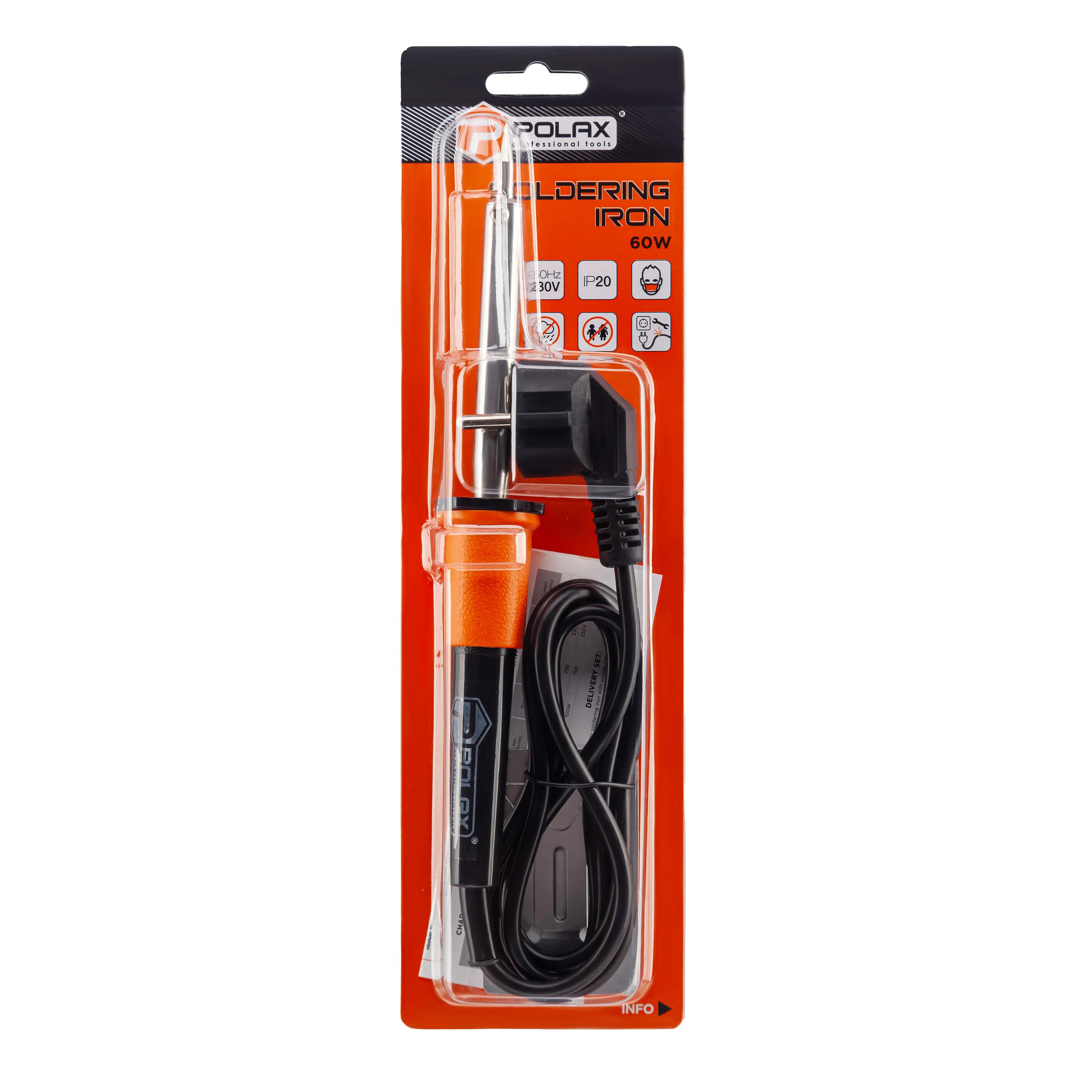 Паяльник електричний контактний 60 W Polax (32-010) - 430479
