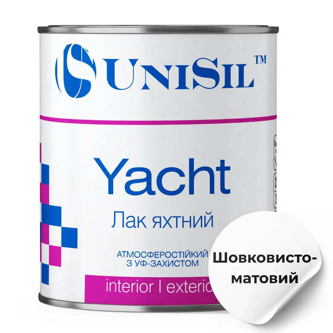 Лак паркетный UniSil Parquet шелковисто-матовый, 0,75 л - 430500