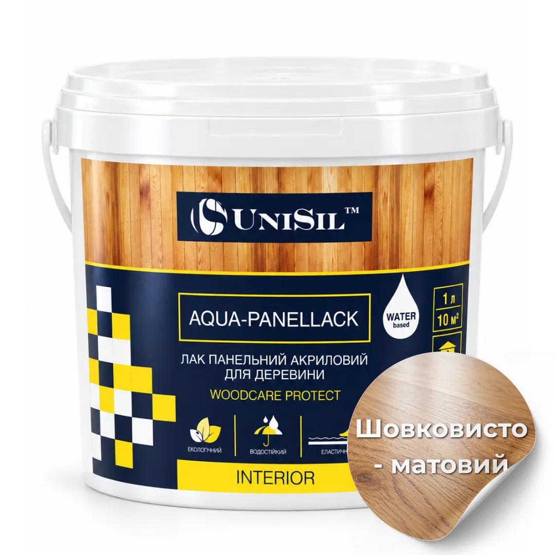 Лак панельний акриловий UniSil Aqua-Panellack глянцевий, 1 л - 430507