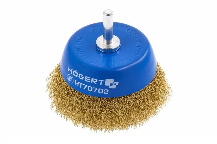 Щітка чашкова, латунь, 50, HT7D701 уп 1 шт Hoegert - 430601