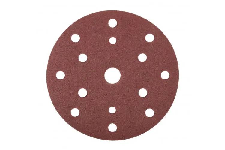 Круг шліфувальний з отворами, 150 G150, HT8D135 уп 5 шт Hoegert - 430732