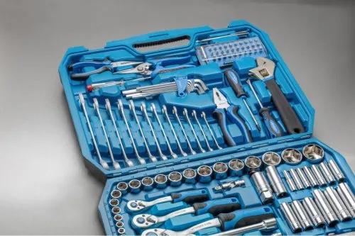 Набор инструментов 1/2", 1/4", 3/8", HT1R439 уп 131 шт Hoegert - 431194
