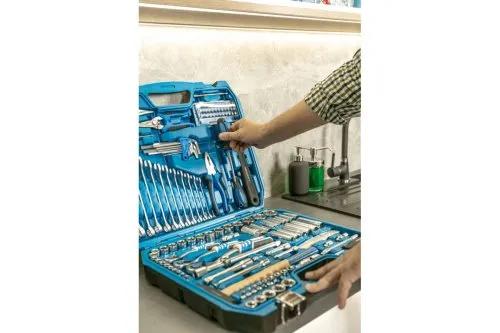 Набор инструментов 1/2", 1/4", 3/8", HT1R439 уп 131 шт Hoegert - 431196