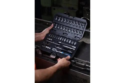 Набір інструментів 1/4", HT1R216 уп 47 шт Hoegert - 431219