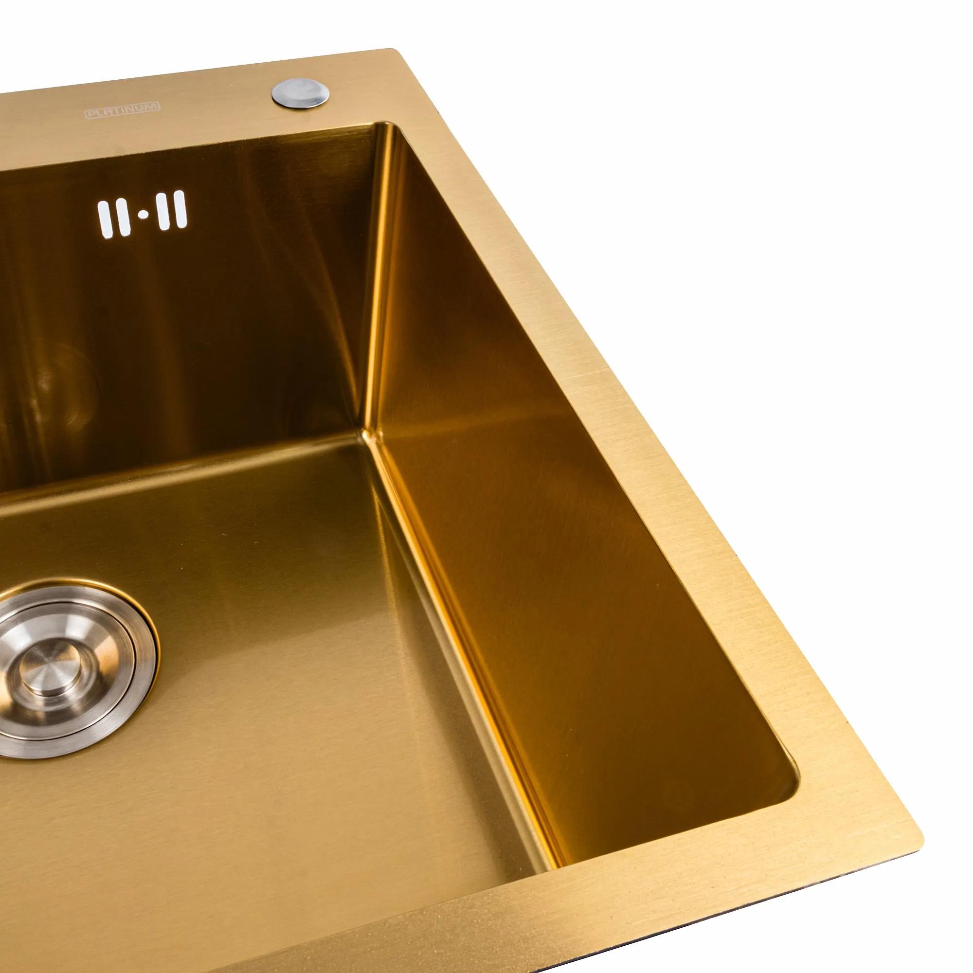 50*50 Мийка PVD Gold DECOR VALESO Handmade (3.0/1.0) - 431871