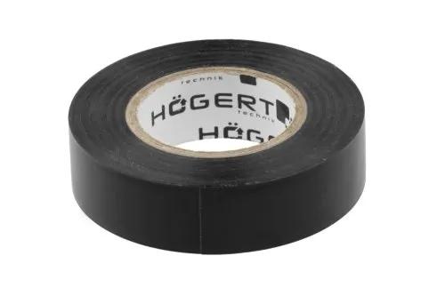 Стрічка ізоляційна ПВХ, чорна, HT1P281 уп 1 шт Hoegert - 432089