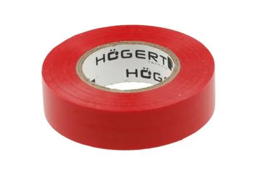 Стрічка ізоляційна ПВХ, червона, HT1P282 уп 1 шт Hoegert - 432091