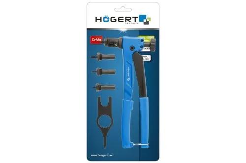 Инструмент для резьбовых заклепок, ручной, HT2C180 уп 1 шт Hoegert - 441977