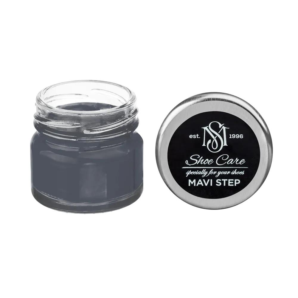 Крем-краска для замши и нубука MAVI STEP Custom Черно-сине-белый 7005-R80B - 447046