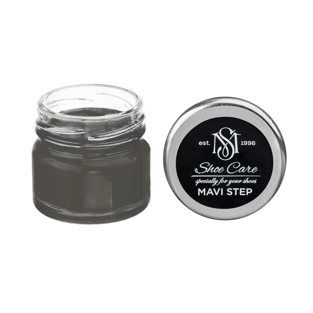 Крем-фарба для замші та нубука MAVI STEP Custom Чорно-помаранчево-сірий 7502-Y - 447051