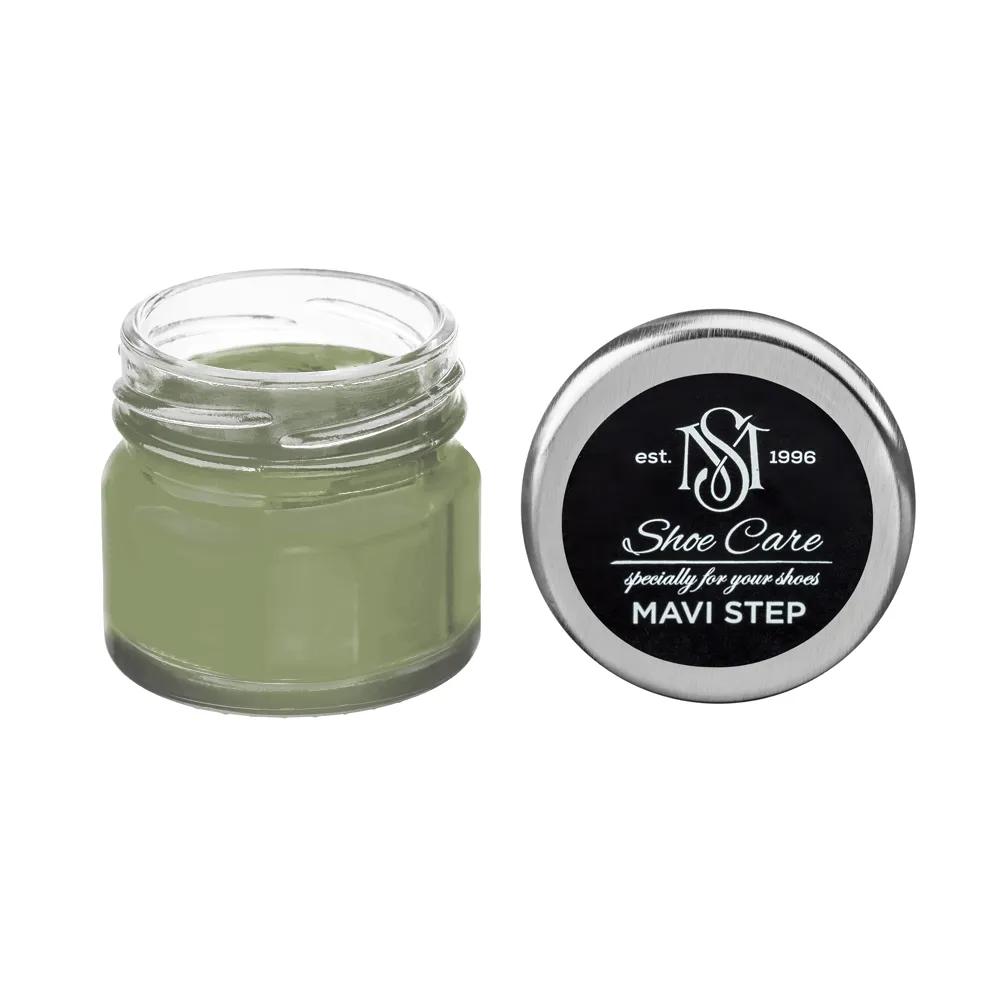 Крем-фарба для замші та нубука MAVI STEP Custom Сіро-оливковий 4020-G50Y - 448232