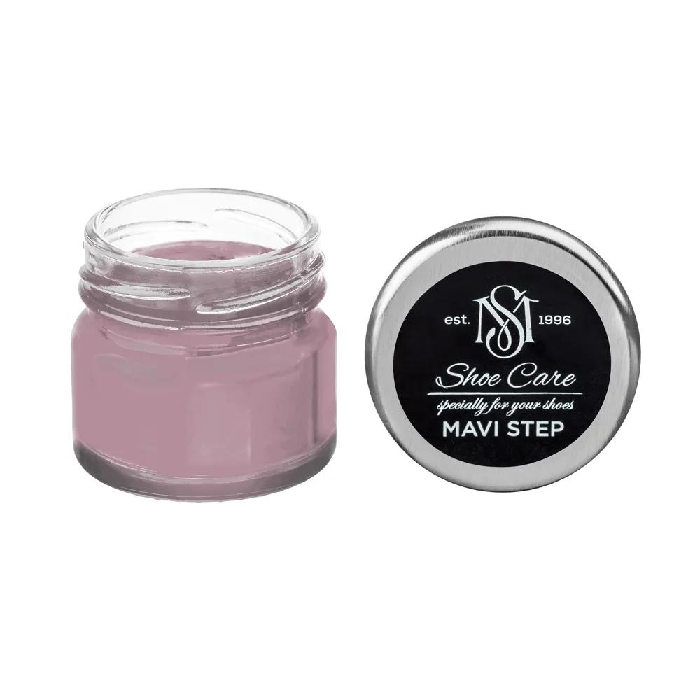 Крем-фарба для замші та нубука MAVI STEP Custom Сірий із фуксією 3020-R20B - 448875