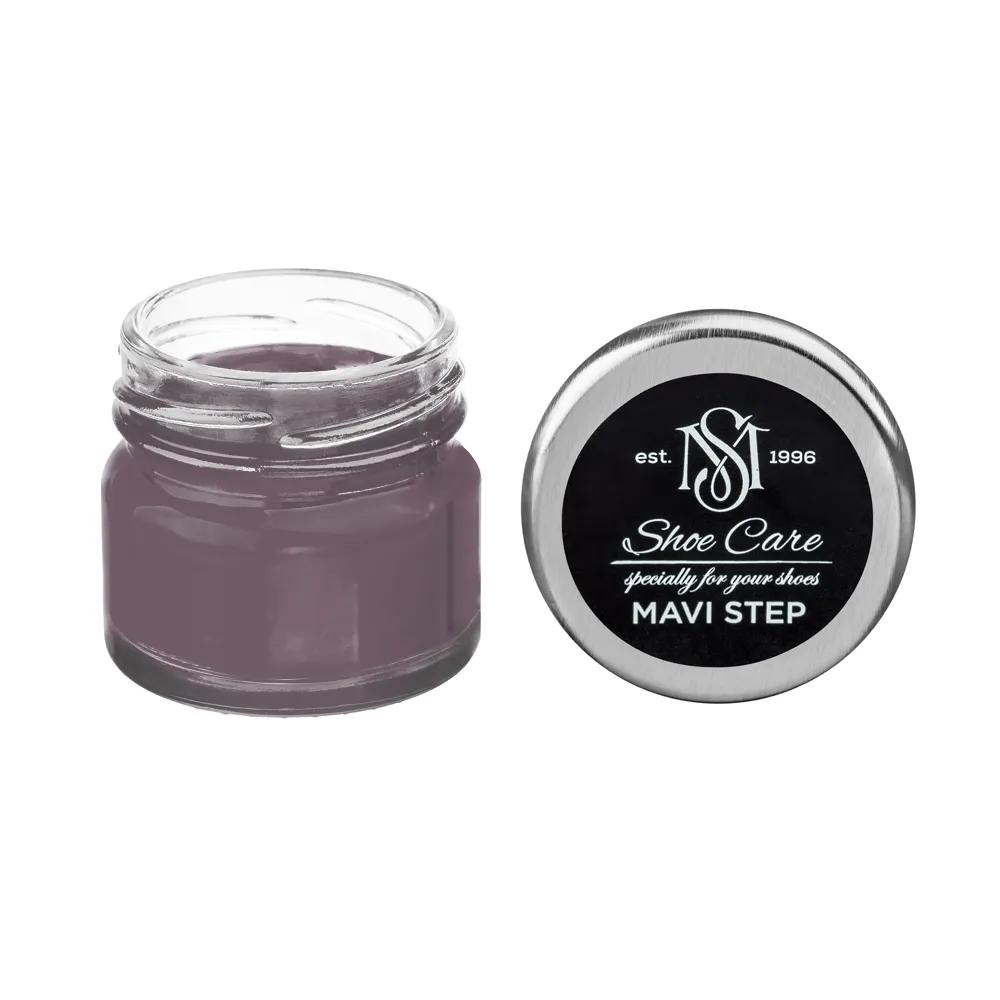 Крем-фарба для замші та нубука MAVI STEP Custom Чорно-сіро-пурпурний 6010-R30B - 449537