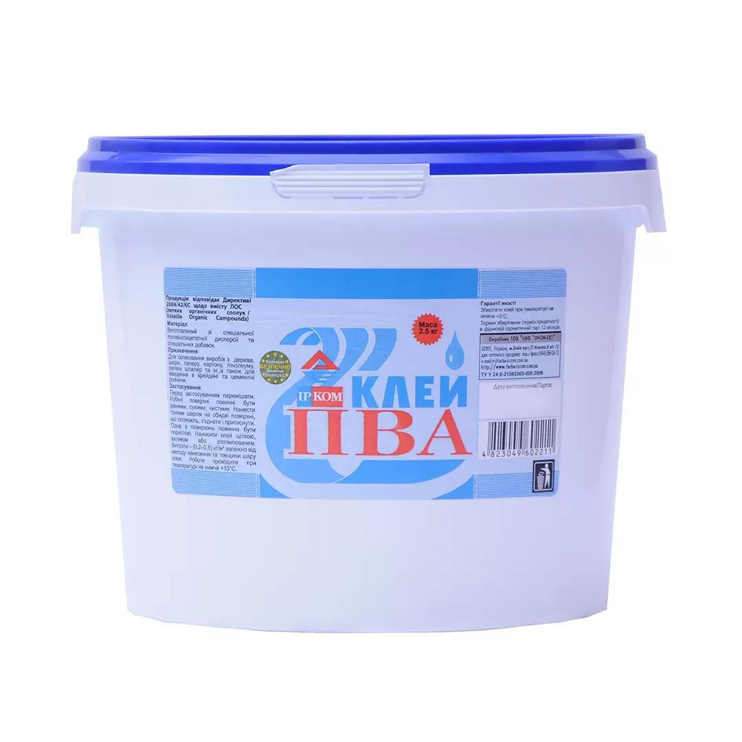 Клей ПВА ІРКОМ, 10 кг, білий - 450306