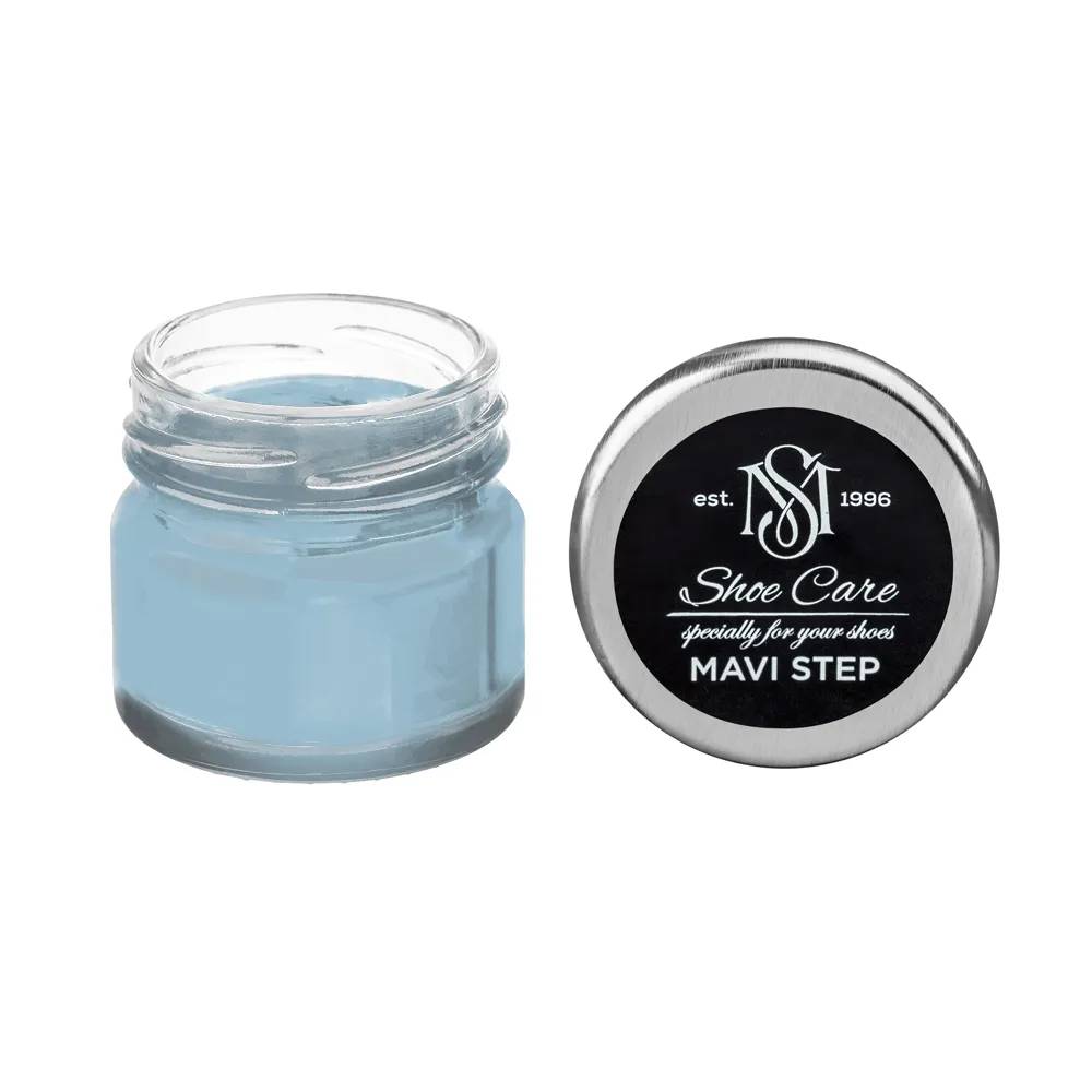 Крем-фарба для замші та нубука MAVI STEP Custom Блакитний відтінок 2020-B - 450359