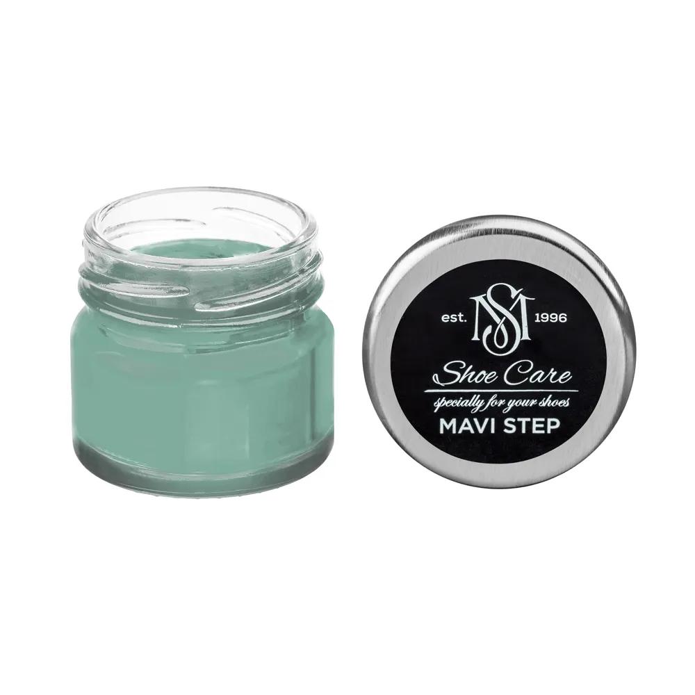 Крем-краска для замши и нубука MAVI STEP Custom Бирюзово-серый 3020-B90G - 450388