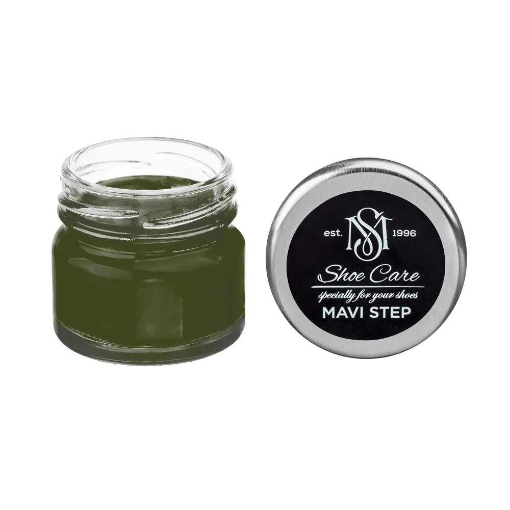 Крем-фарба для замші та нубука MAVI STEP Custom Темно-зелено-бежевий 7020-G50Y - 450725