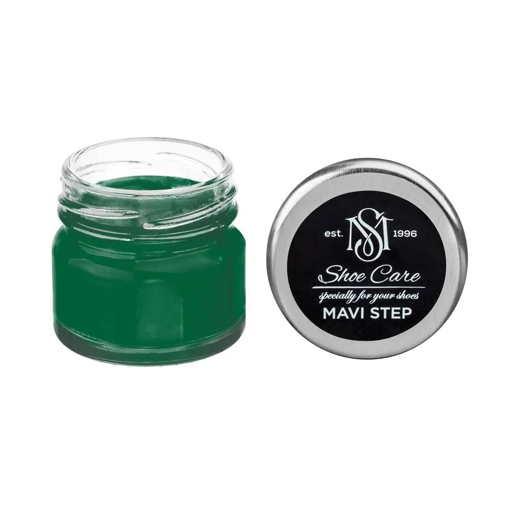 Крем-фарба для замші та нубука MAVI STEP Custom Кобальт зелений темний 4550-G - 450863