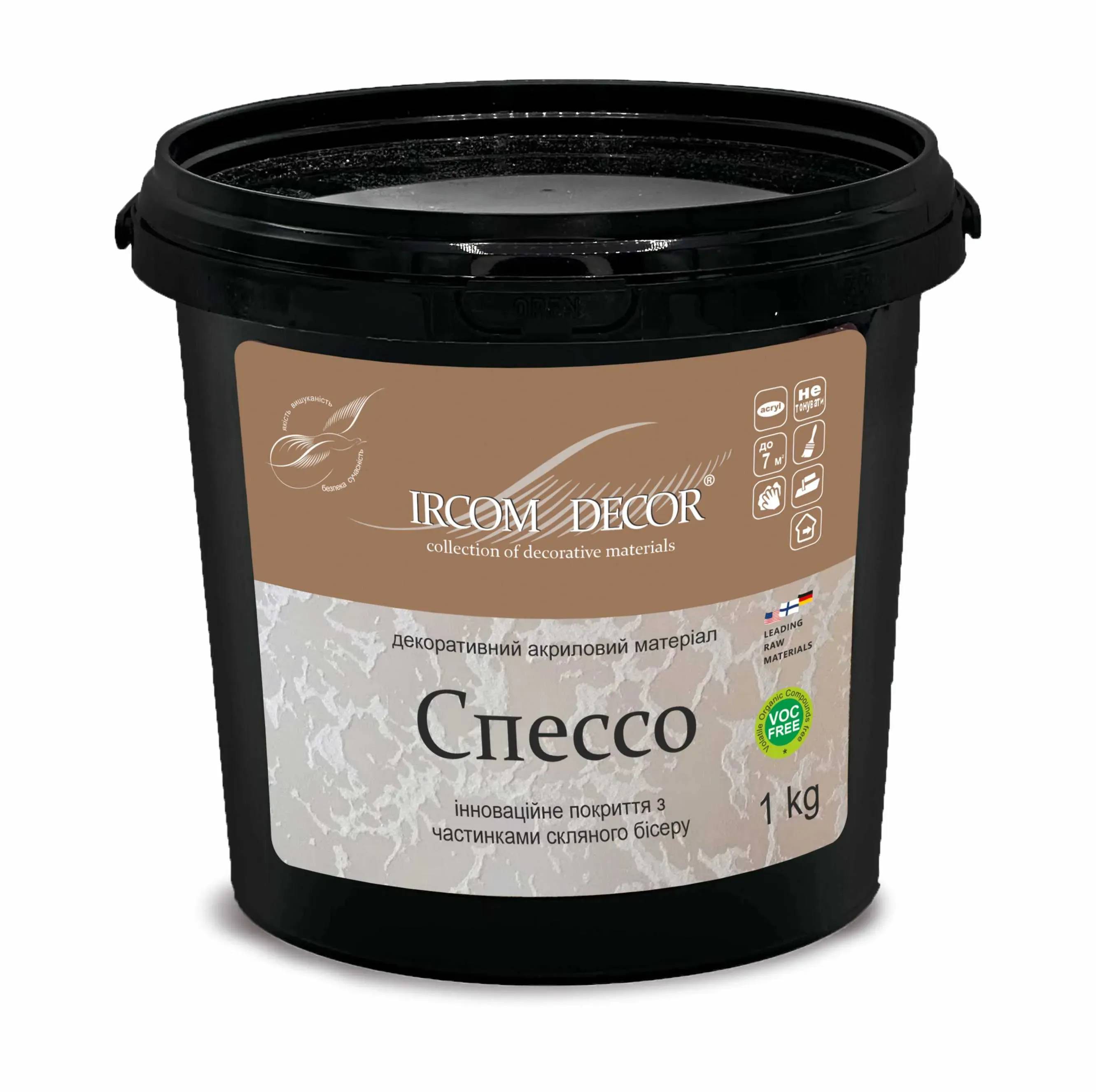 Акриловий декоративний матеріал Ircom Decor Спессо, 1 кг - 451734