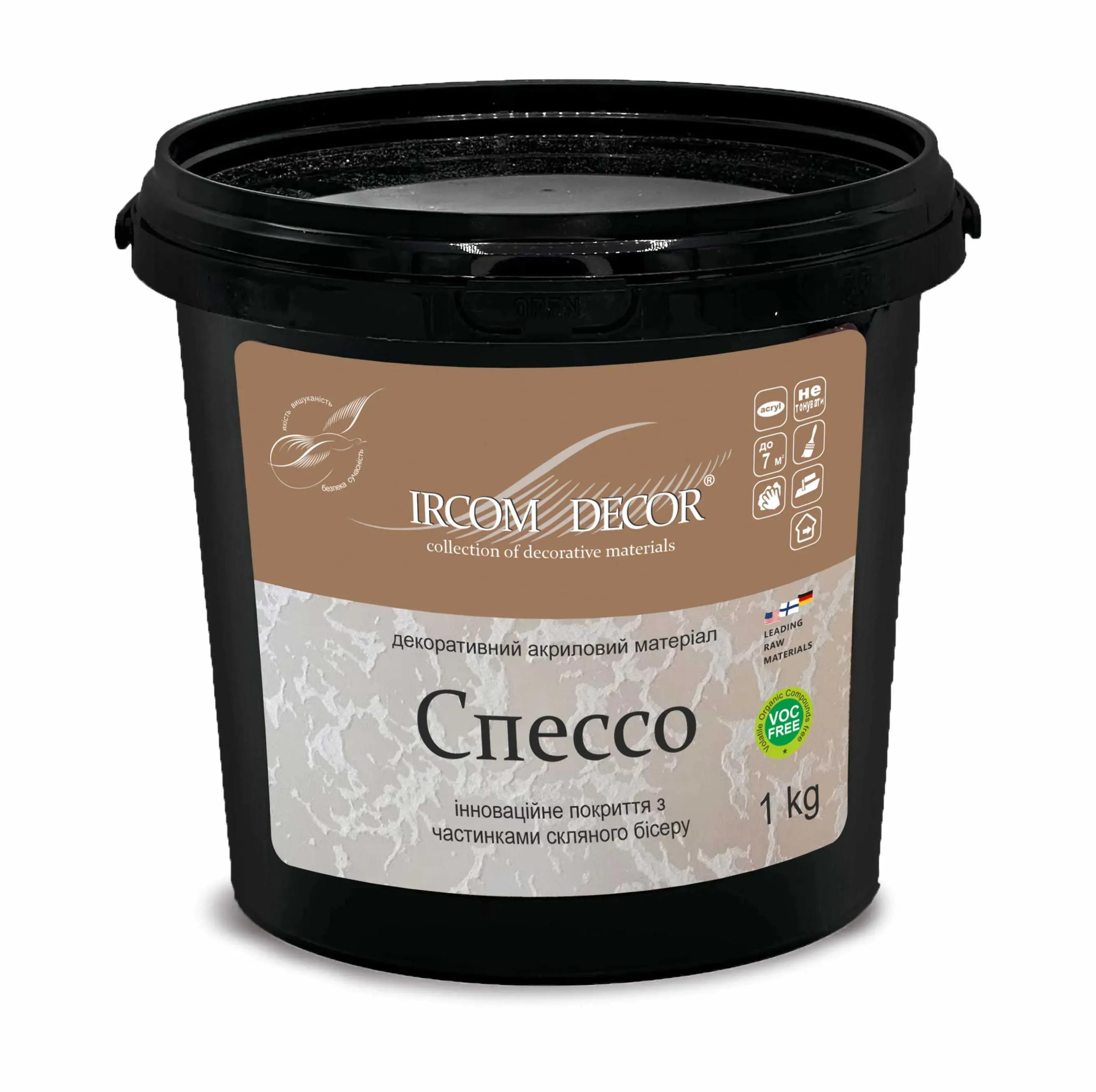 Акриловий декоративний матеріал Ircom Decor Спессо, 1 кг - 451734