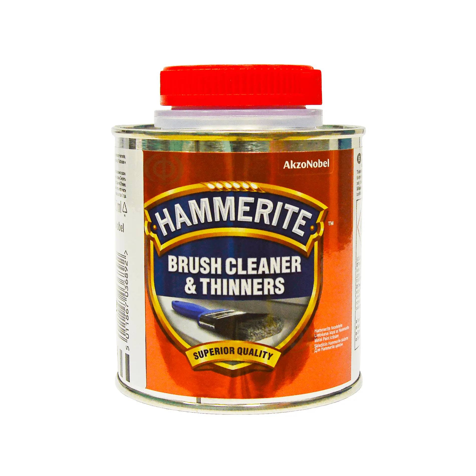 Розчинник та очищувач Hammerite Brush Cleaner & Thinners, 0,25 л, безбарвний - 451771