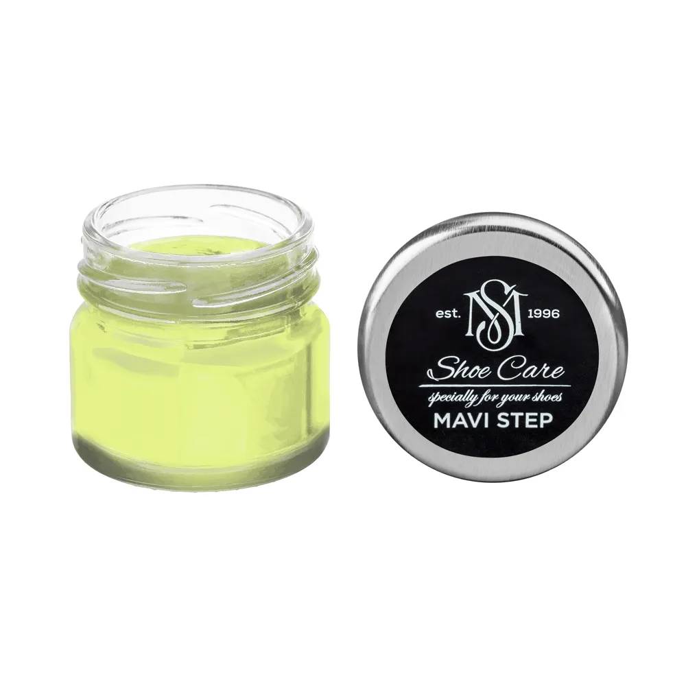 Крем для взуття з гладкої шкіри MAVI STEP Custom Мятно-жовтий 0540-G60Y - 458947