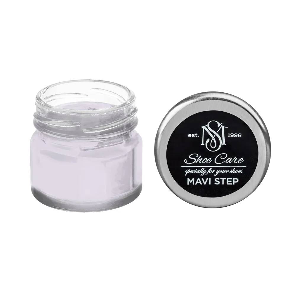 Крем для взуття з гладкої шкіри MAVI STEP Custom Кремовий із срібним 1010-R50B - 459249