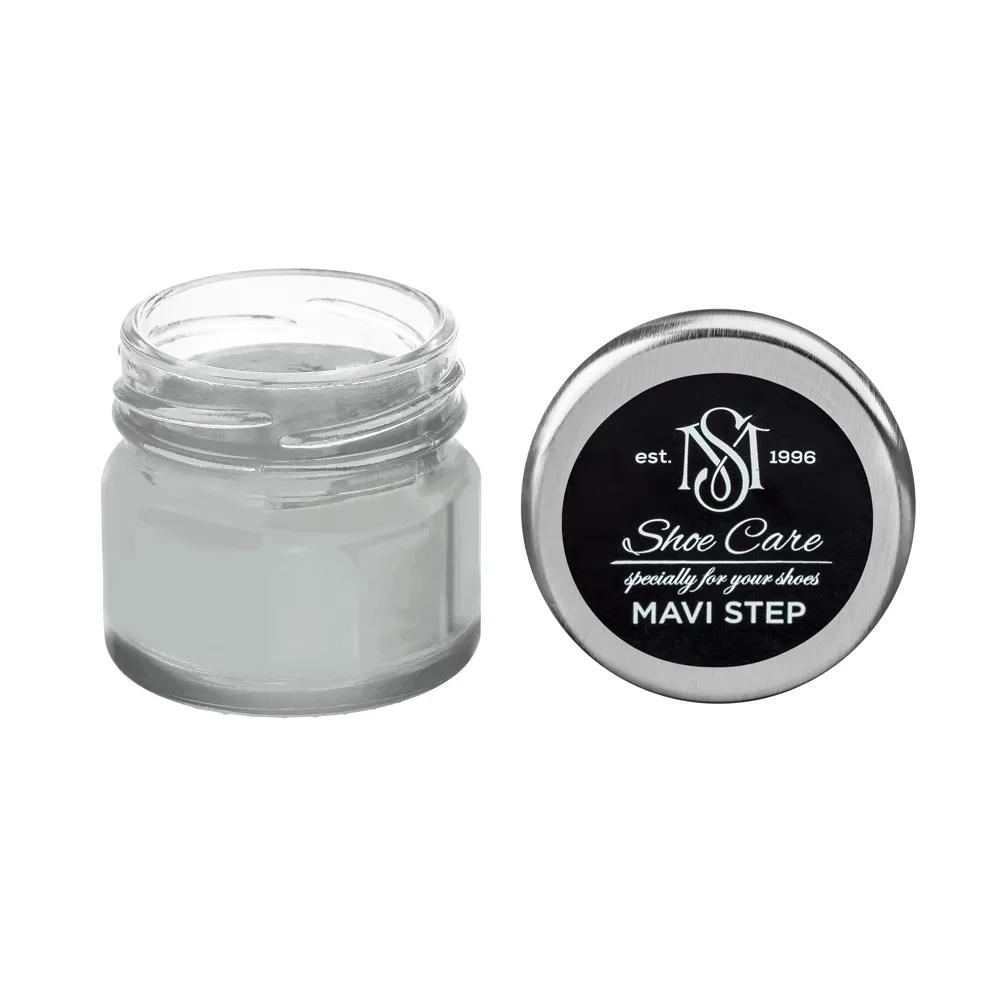 Крем для взуття з гладкої шкіри MAVI STEP Custom Сірий шовк глянець 2502-G - 459330