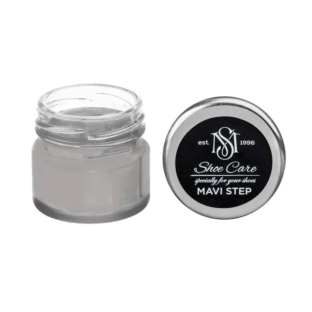 Крем для взуття з гладкої шкіри MAVI STEP Custom Сіра пейна 3502-R - 459376