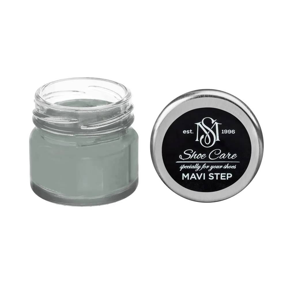Крем для взуття з гладкої шкіри MAVI STEP Custom Сірий камуфляж 4005-G - 459384