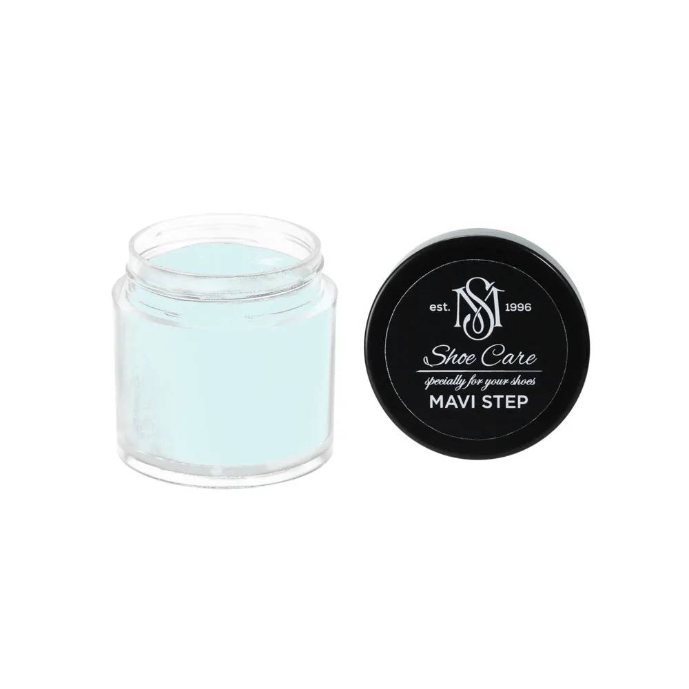 Крем для взуття з гладкої шкіри MAVI STEP Custom Білий із бірюзовим 0510-B30G - 462304