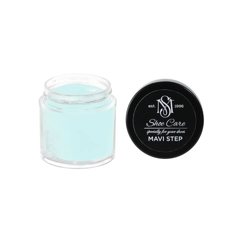 Крем для обуви из гладкой кожи MAVI STEP Custom Голубой с зеленым 0515-B50G - 462308