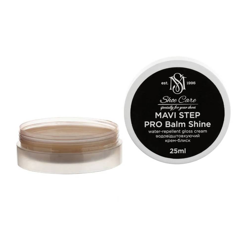 Крем-блиск для шкіряних виробів MAVI STEP Pro Balm Shine 25 мл (EP01/00/025) - 469154