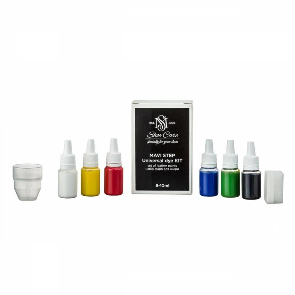 Набір фарб для шкіряних виробів MAVI STEP Universal Dye Kit 25 мл (E10/C7/25) - 469188