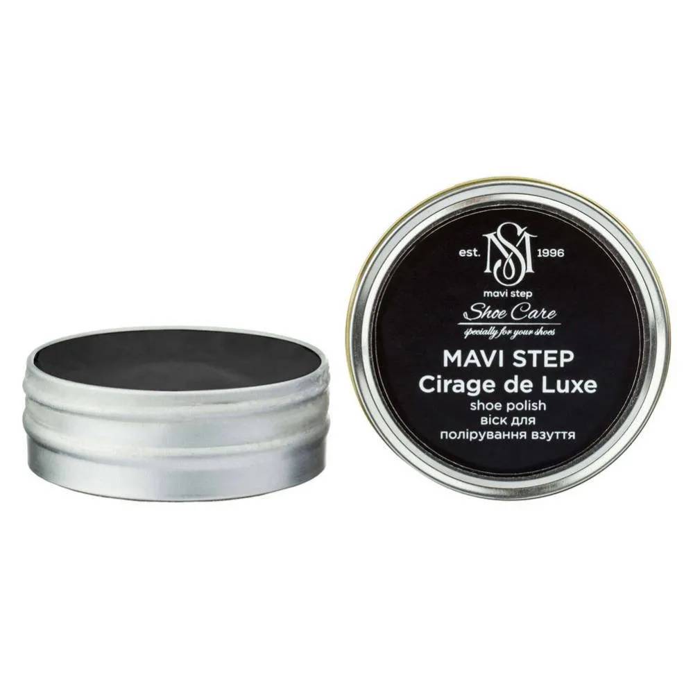 Віск для взуття зі шкіри MAVI STEP Cirage de Luxe 25 мл 118 чорний (C12/18/025) - 469231